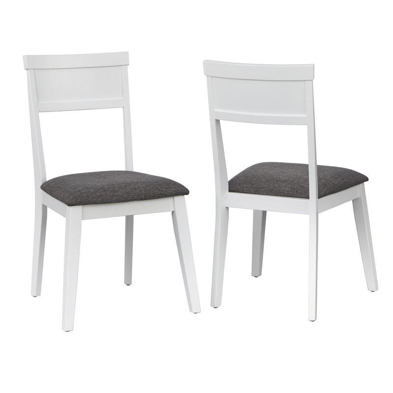 18.5'' H Upholstered Side Chair, White