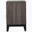 Table de chevet 2 tiroirs Grey Oak