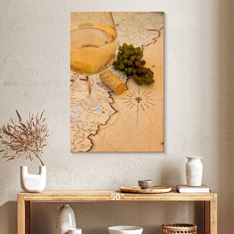Yarlin Winery Map, 30" H x 20" W
