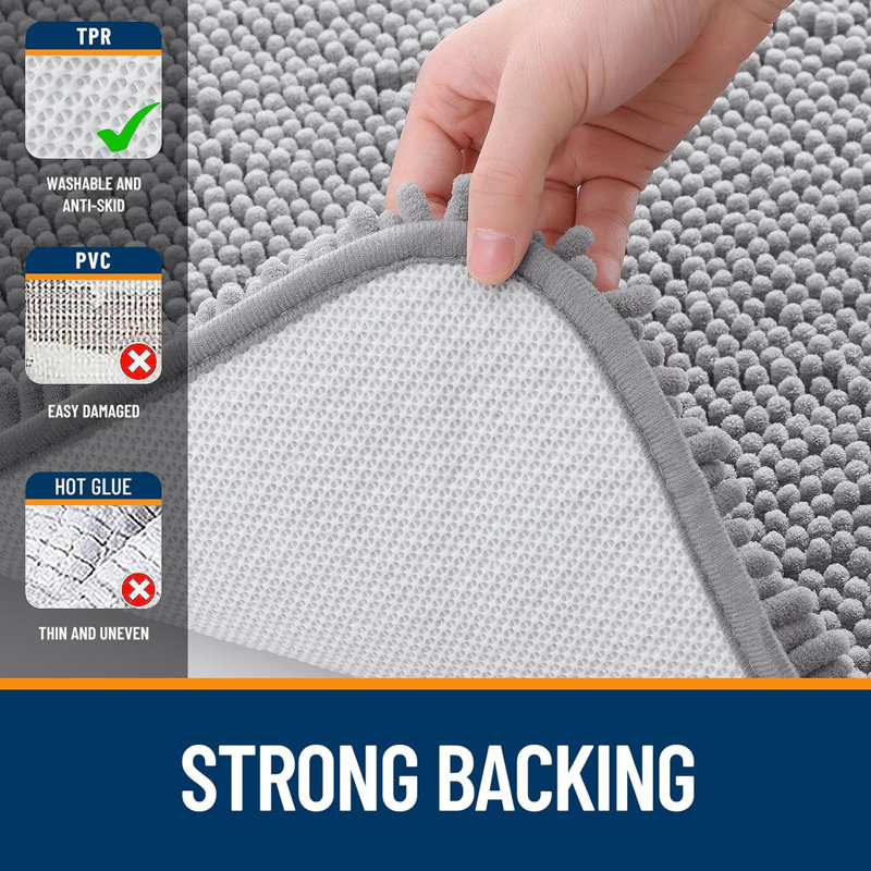 Bathroom Rugs 32x20 Inch, Extra Soft Absorbent