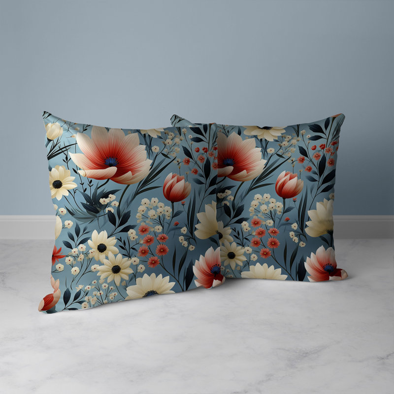 Coussin décoratif intérieur / extérieur Glowing Harvest Haven, H 18 po x l 18 po