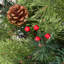 Arbre de Noël vert pin cachemire avec lumières DEL-77494031