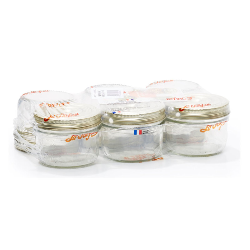Familia Wiss Glass Jar - Set of 6, 350 ml