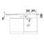 Favos 1.5 Bowl Inset Kitchen Sink-21923899