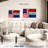 Borges USA And Dutch Flags-111860009