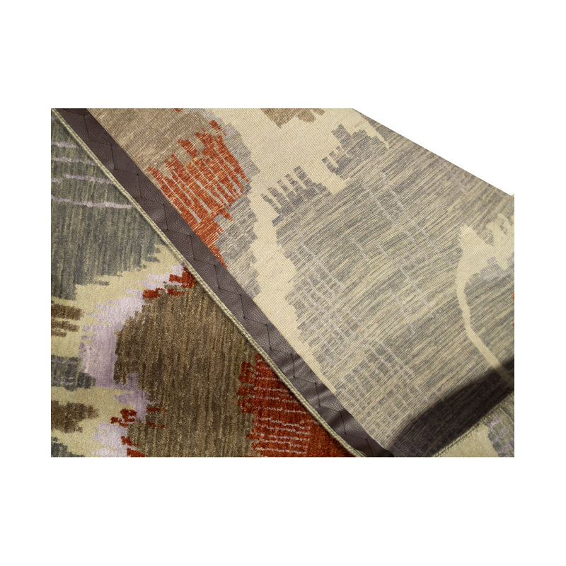 Cotton Ikat Area Rug