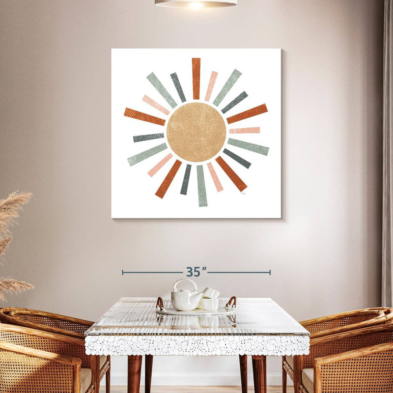 Oberle Rustic Rainbow Sun, 39" H x 39" W