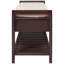 Banc de rangement en bois Alexandria, range-chaussures avec siège rembourré et tiroirs, banc de rangement polyvalent -1758770436-1821906969
