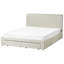 Bed with Storage Drawers Fabric SOUTRIN-1219336890-1219336888