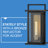 Langston Two-Tone Wall Mount Aluminum Outdoor Lantern-65382771