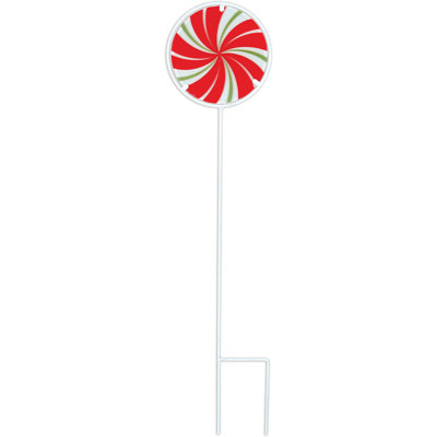 Peppermint Plant Pick - Set of 2