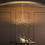 Lustre à 6 lumières XL en bronze champagne Palmela 45,75 pouces-129687652-129742220