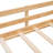 Twin Size Loft Bed Wood Bed With Two Storage Boxes-184220697
