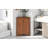 Triangle Bathroom Storage Cabinet With Adjustable Shelves, Freestanding Floor Cabinet For Home Kitchen-990905984