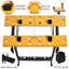 Établi pliable de 23,75 po Livingon Durhand