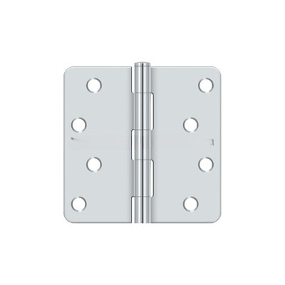 Charnière Deltana S44R415A, 4 po x 4 po x 1/4 po, en nickel antique