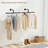 Syston 10cm Wall Mounted Clothes Rack
