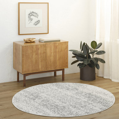 Brambach Power Loom Light Grey/Beige Rug