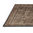 Machine Washable Persian Brown Area Rug-1167388659