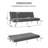 Dacy Twin 68.5'' Upholstered Convertible Sofa-365870133
