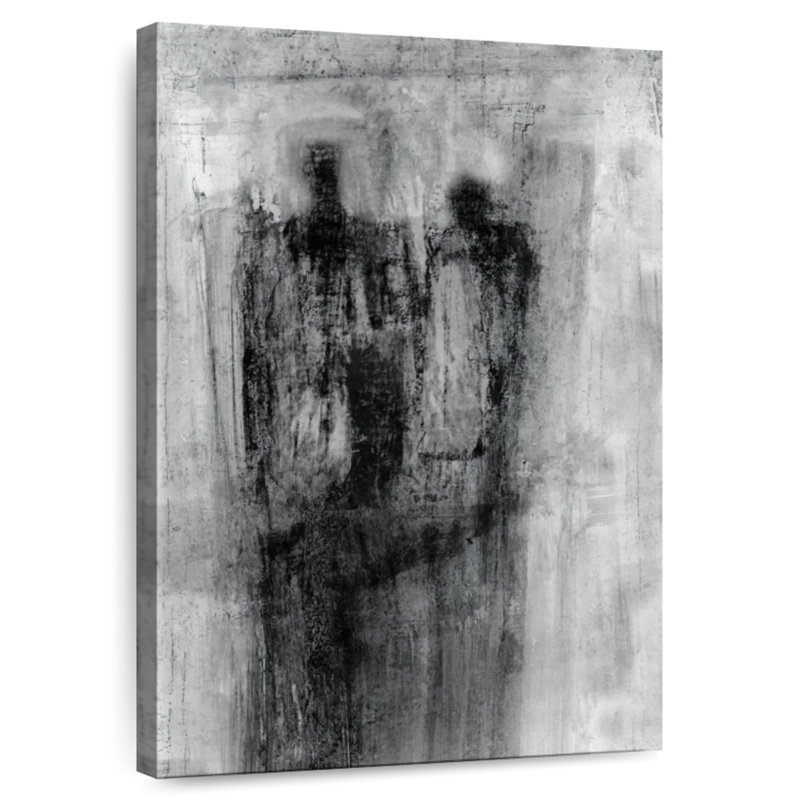 Avery 2 Figures Black And White, 30" H x 20" W