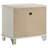 Emmagrace 2-drawer Nightstand Bedside Table Pearl White