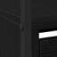 Shoe Cabinet 100 X 34 X 112 Cm Engineered Wood-854568205