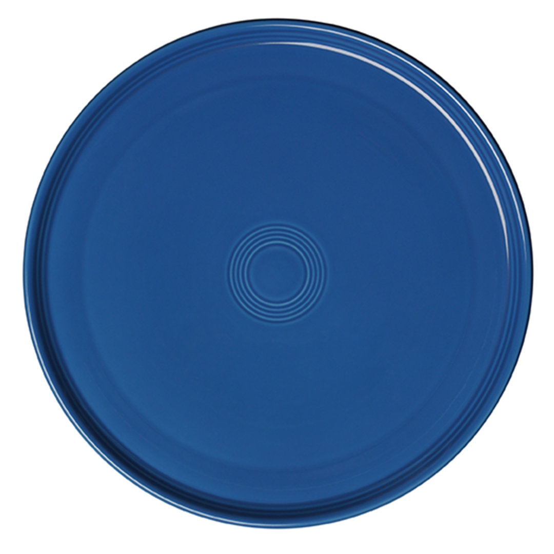 Fiesta 12 Inch Round Baking and Serving Platter Fiesta Color: Lapis