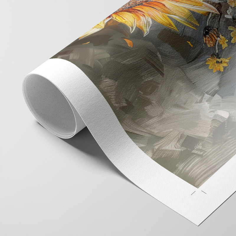 FLORAL Series DI -Canvas Print Only - NOT FRAMED, 48" H x 32" W