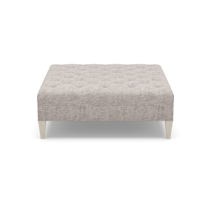 Square Ottoman, 9637-80, Sandstone