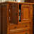 31.5"Simple Browm Solid Wood Four-Drawer Chest