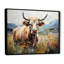 Vache dans des champs pastel - impressions encadrées de vache-1049989308-1049989305