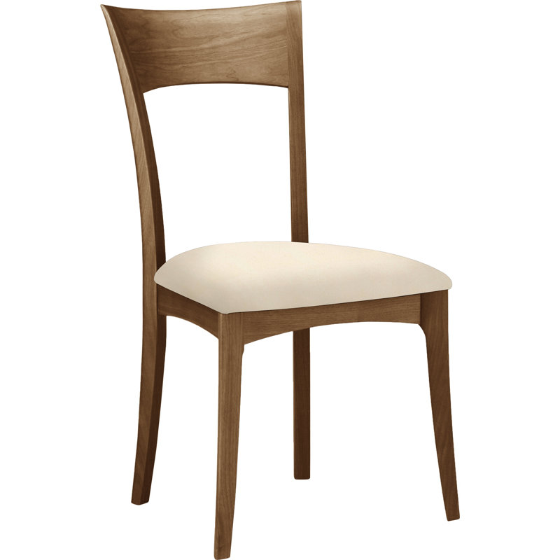Ingrid Upholstered Dining Chair, Natural Walnut, None