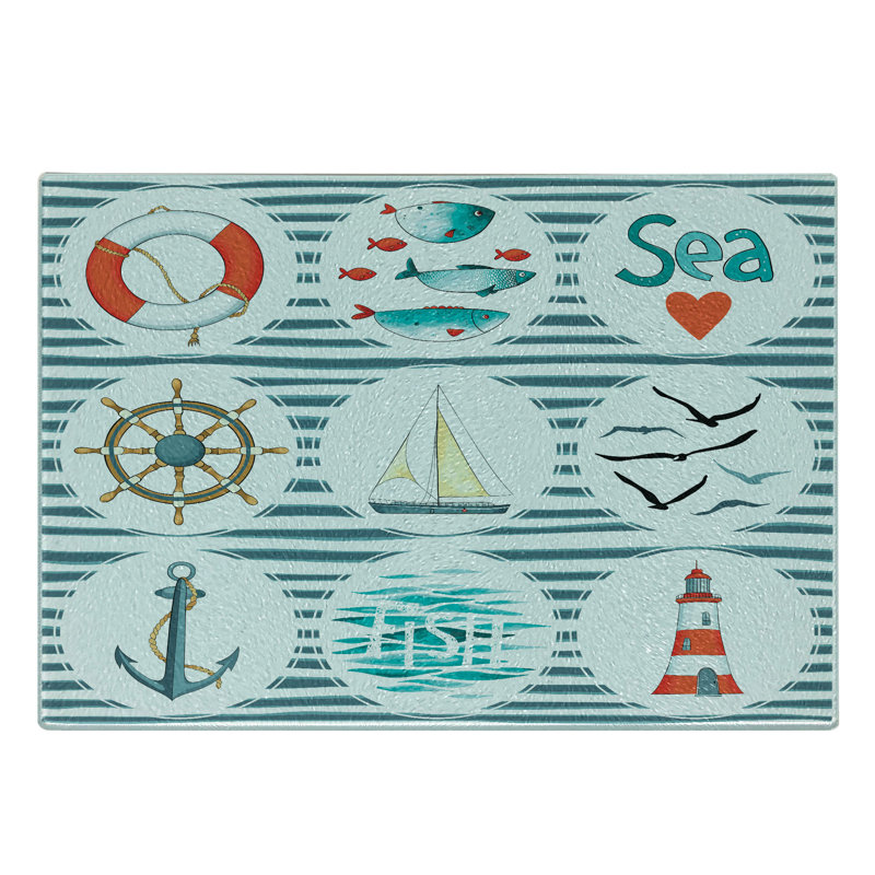 Planche à découper Ambesonne Nautical