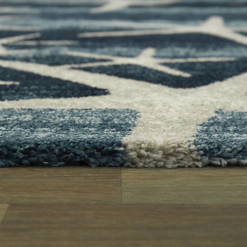 Bayshore Starfish Indoor Rug, Rectangle 5'3" x 7'