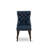9 Piece Dining Set Consists of a Rectangle Kitchen Table with Removable Leaf and 8 Polyester Fabric Upholstered Chairs, Distressed Jacobean-91898350