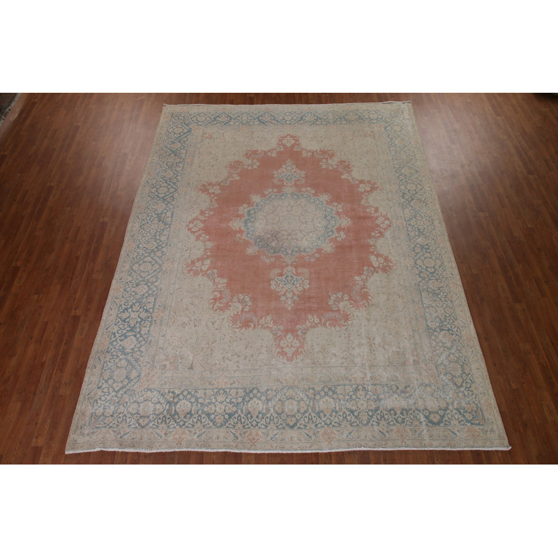 Tapis traditionnel délavé 10 x 13