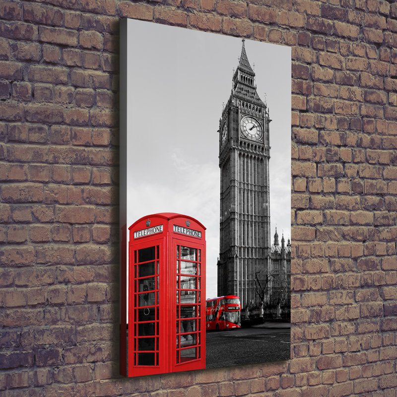 Big Ben London - Wrapped Canvas Print