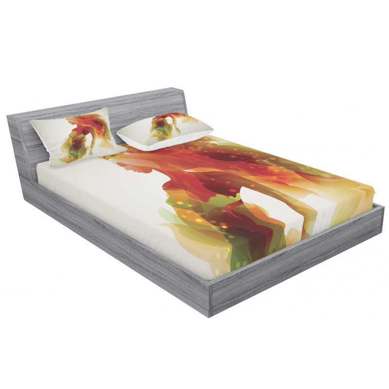 Microfiber Sheet Set, Full Sheet Set with Fitted Sheet