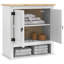 Solid Wood Wall Bathroom Cabinet