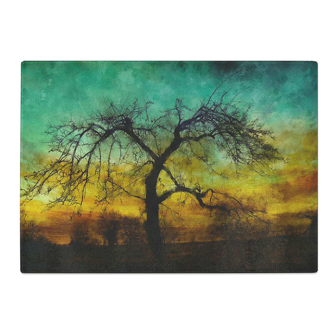 Tree at Sunset Vol.4 Painting Chopping Board