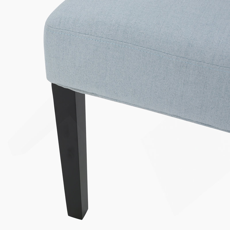 CHAISE CHINEY - KD, Tissu bleu clair