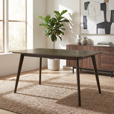 Lievin Rounded Edge Rectangular Counter Height Dining Table