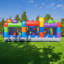Parcours d'obstacles gonflable Herokiddo