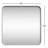 Metal Square Wall Mirror-593361131-593361130
