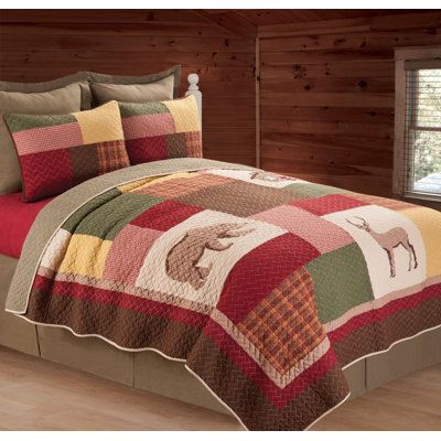 Luke Cotton Reversible Quilt