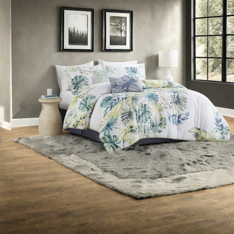 Comfortable Cotton Bedding Sets, Tropical Design For Home Use