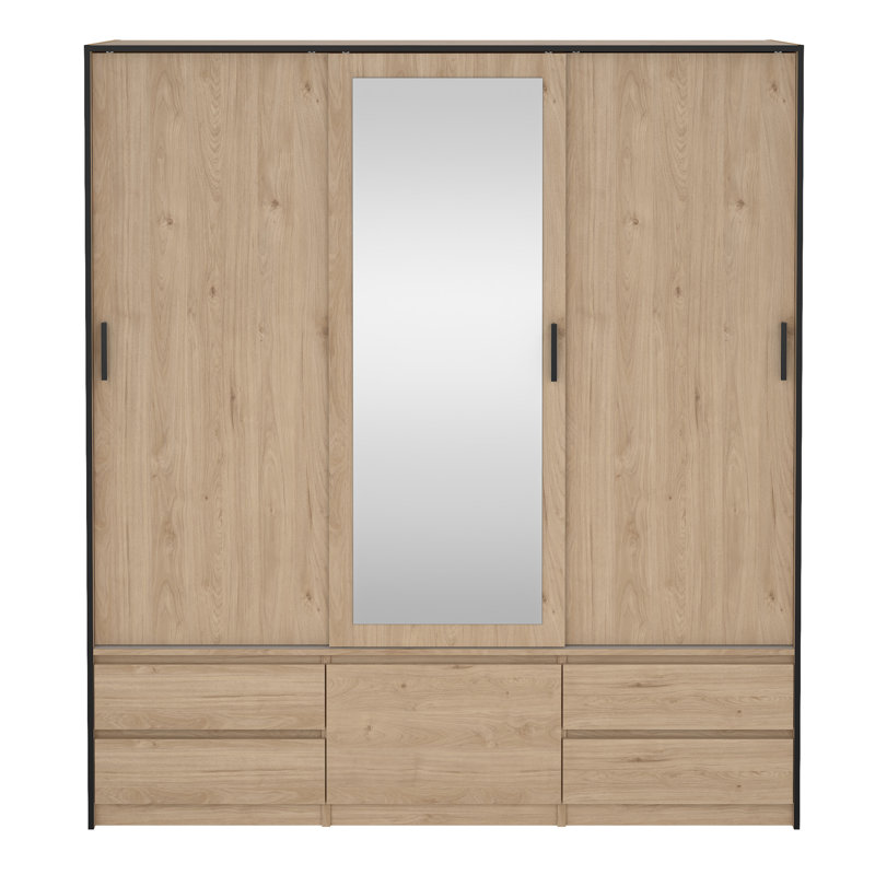 Angyl Manufactured Wood Wardrobe