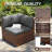Wicker Outdoor Patio Chair With Cushions-610290920