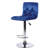 Benoit Swivel Adjustable Height Stools With Velvet Upholstery-2000634286